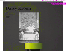 Tablet Screenshot of daisykroon.com